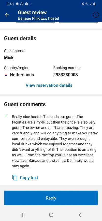 Banaue Pink Eco Hostel Εξωτερικό φωτογραφία